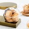 150 Pieces Individual Cupcake Holder, Thick Clear Plastic Dome Single Cupcake Carrier Muffin Container Holders Cases Boxes Cups for Sandwich, Hamburgers, Fruit, Salad, Party Favor Cake